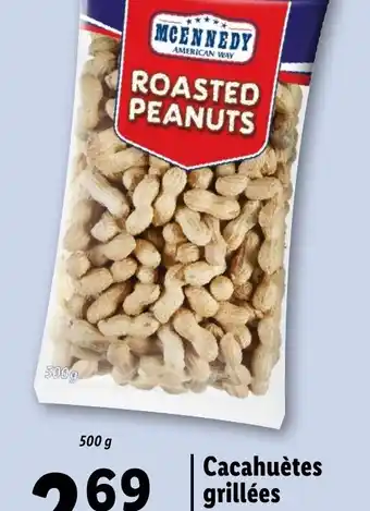 Cacahuètes grillées