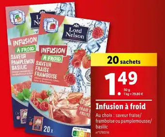 Lidl Infusion à froid offre