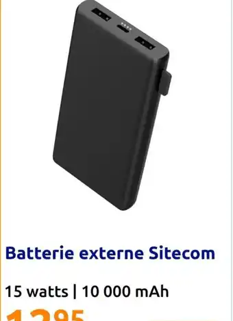 Batterie externe Sitecom Eau micellaire Alvira