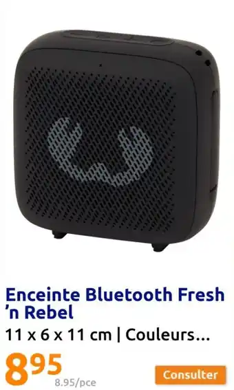 Action Enceinte Bluetooth Fresh 'n Rebel offre