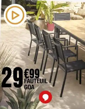 La Foir'Fouille FAUTEUIL GOA offre