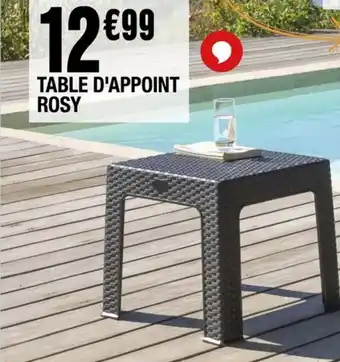 La Foir'Fouille TABLE D'APPOINT ROSY offre