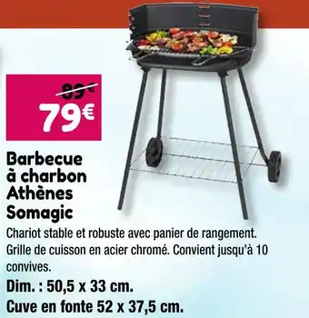 Somagic Barbecue à charbon Athènes