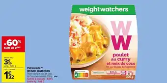 Carrefour Market Weight watchers - plat cuisiné offre