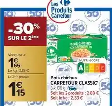 Carrefour Market Fleury michon - mini bâtonnets de surimi msc offre