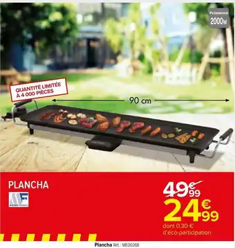 Carrefour Market Plancha med026b offre