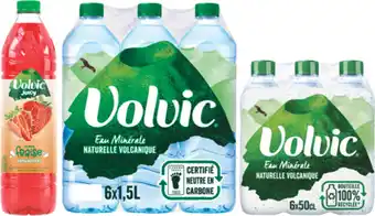 Carrefour Market VOLVIC SUR TOUS LES PACKS D'EAU NATURE ET BOUTEILLES AROMATISÉES offre