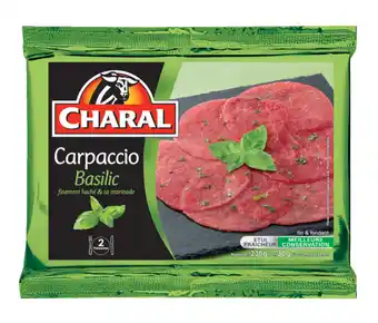 Carrefour Market Carpaccio basilic CHARAL offre