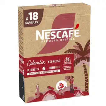 Carrefour Market NESCAFÉ FARMERS ORIGINS Capsules de café offre