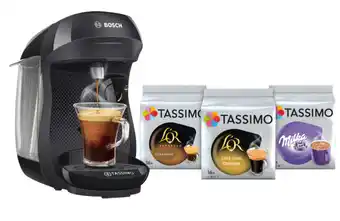 Carrefour Market BOSCH Machine multi-boissons Tassimo Happy offre