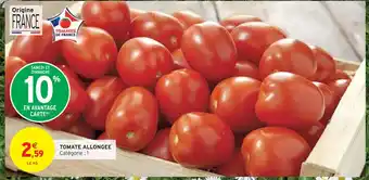 Intermarché TOMATE ALLONGEE offre