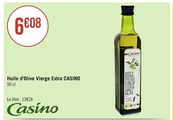 Casino Supermarchés CASINO Huile d’Olive Vierge Extra offre