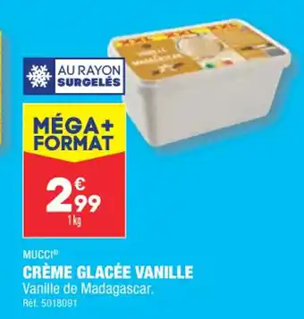 ALDI CRÈME GLACÉE VANILLE offre