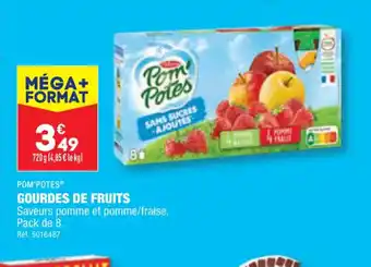 ALDI GOURDES DE FRUITS offre