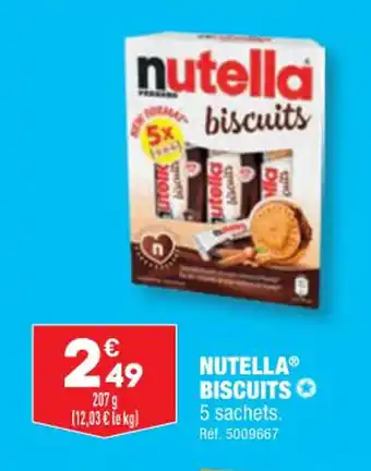 ALDI NUTELLA BISCUITS offre