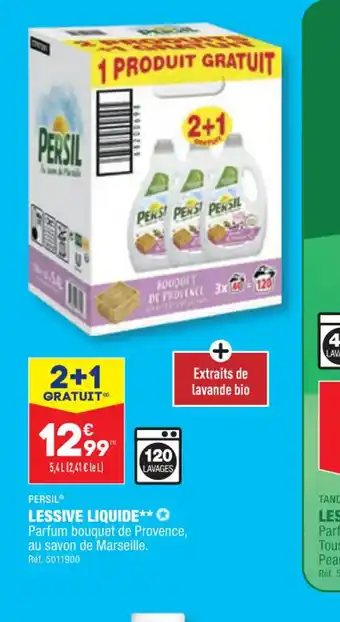 ALDI LESSIVE LIQUIDE offre