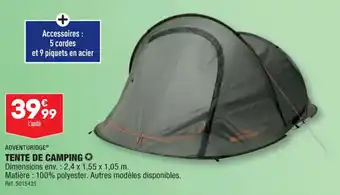 ALDI TENTE DE CAMPING ✪ offre