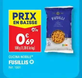 ALDI CUCINA NOBILE® FUSILLIS✪ offre