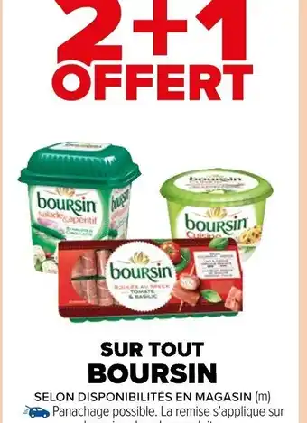 Carrefour Market SUR TOUT BOURSIN offre