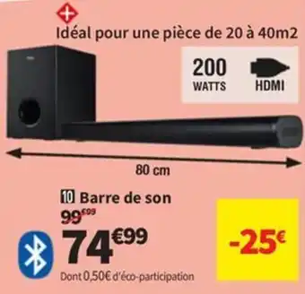 Conforama Barre de son offre