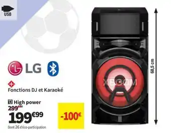 Conforama High power offre