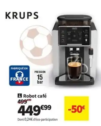 Conforama Robot café offre