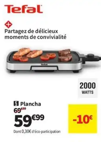 Conforama Plancha offre