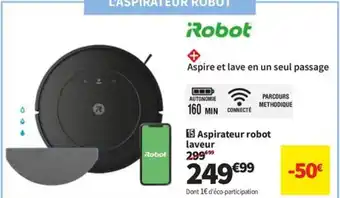 Conforama Aspirateur robot laveur offre