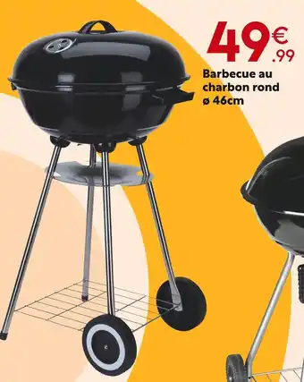 Maxi Bazar Barbecue au charbon rond offre