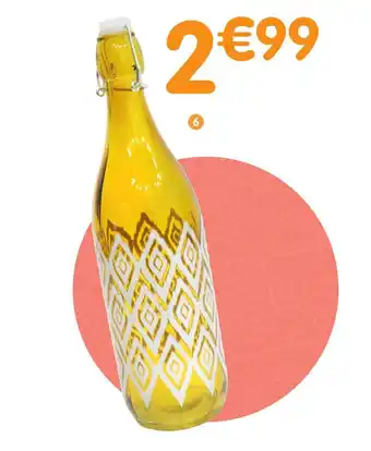 b&m Bouteille en verre offre