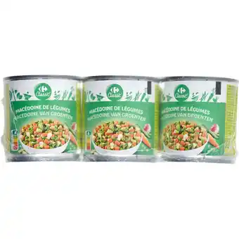 Carrefour CARREFOUR CLASSIC' Macédoine de Légumes offre