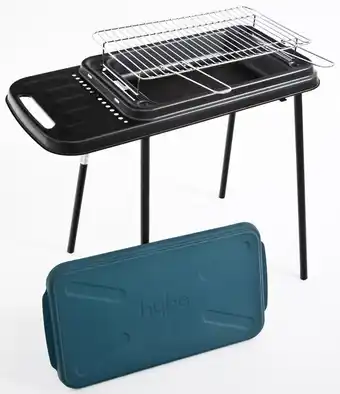 Carrefour HYBA ENSEMBLE BARBECUE CHARBON + HOUSSE offre