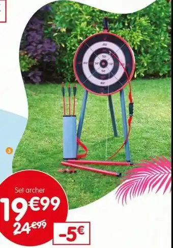 b&m Set archer offre