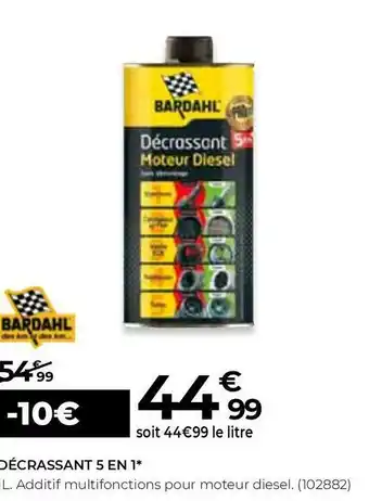 Bardahl décrassant 5 en 1