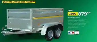 Feu Vert Remorque 232 rr x 4 offre