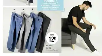 Géant Casino Jean regular offre