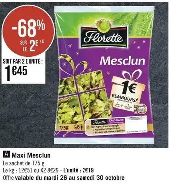 Florette maxi mesclun