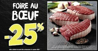Géant Casino Foire au bœuf offre
