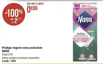 Nana protège-lingerie extra protection