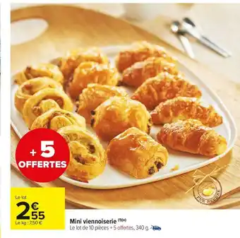 Mini viennoiserie