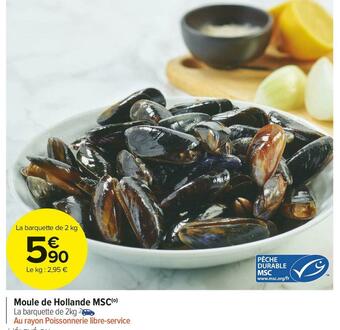 Carrefour Market Moule de hollande msc offre
