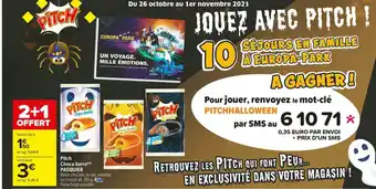 Carrefour Market Pasquier pitch choco barre offre