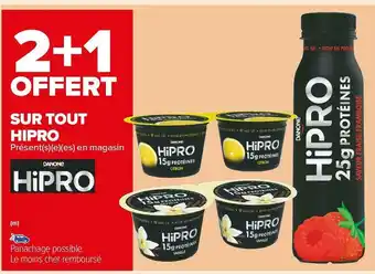 Carrefour Market Hipro bon plan sur tout hipro offre
