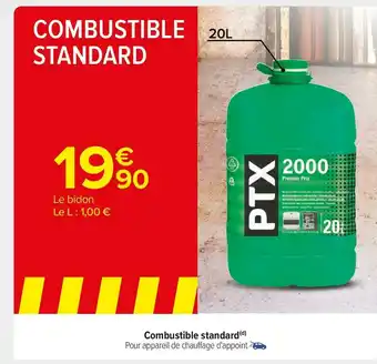 Carrefour Market Combustible standard offre