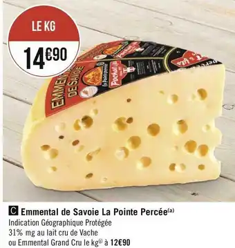 Géant Casino Emmental de savoie la pointe percée offre