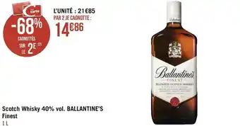 Ballantine’s scotch whisky 40% vol.