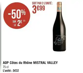 Domaine du mistral aop côtes du rhône
