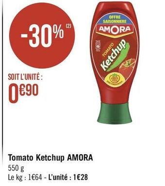 Amora tomato ketchup