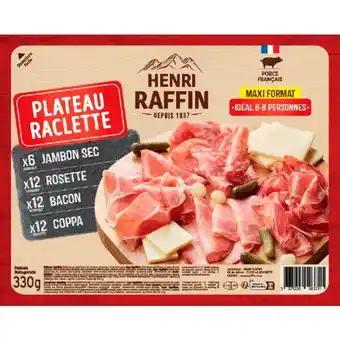 Auchan Plateau Raclette Henri Raffin offre