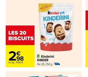 Carrefour i Kinderini KINDER offre